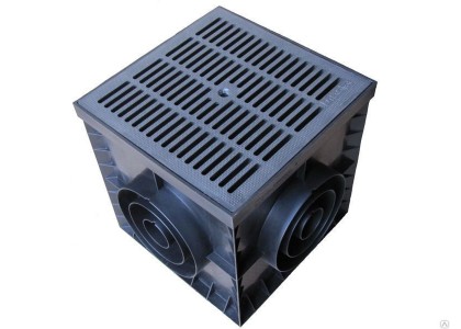 Дождеприемник PolyMax Basic ДП–30.30.30-ПП пластиковый 8370-М