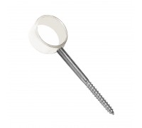 Крепление для полотенцесушителя 1 белый