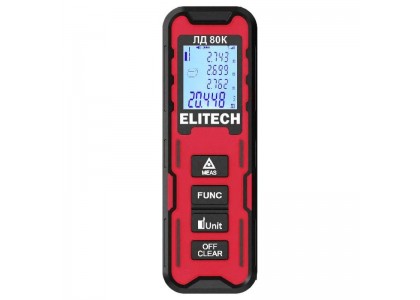 Дальномер лазерный Elitech ЛД 80К Е0301.006.00