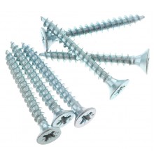 Оконный саморез 4х25 острый наконечник белый