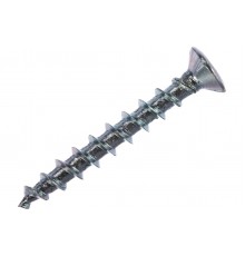 Оконный саморез 4х35 острый наконечник белый