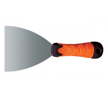 Шпатель  80 мм, нержавеющая сталь, прорезиненная двухкомпонентная ручка, Master Color