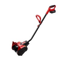 Снегоуборщик аккумулятоный Elitech СЛ 2030АК 20В, 4,0 Ач ширина 35см дальность выброса снега 7,6м