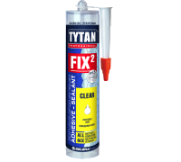 Клей-герметик TYTAN Professional Fix2 Clear прозрачный 290 мл