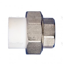 Муфта полипропиленовая PP-R комб. D25x1/2 ВР разъем