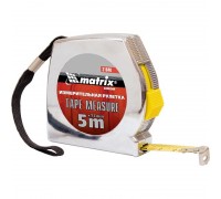 Рулетка  5 м х 13 мм Matrix Chrom
