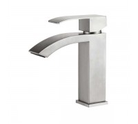 Смеситель для раковины Accoona с гайкой картридж 35мм нержавеющая сталь 90206А