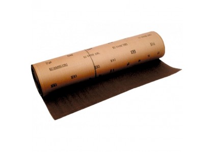 Шкурка шлифовальная в рулоне 16-Н (P80), 800 мм х 30 м, на тканевой основе, Россия (БАЗ)