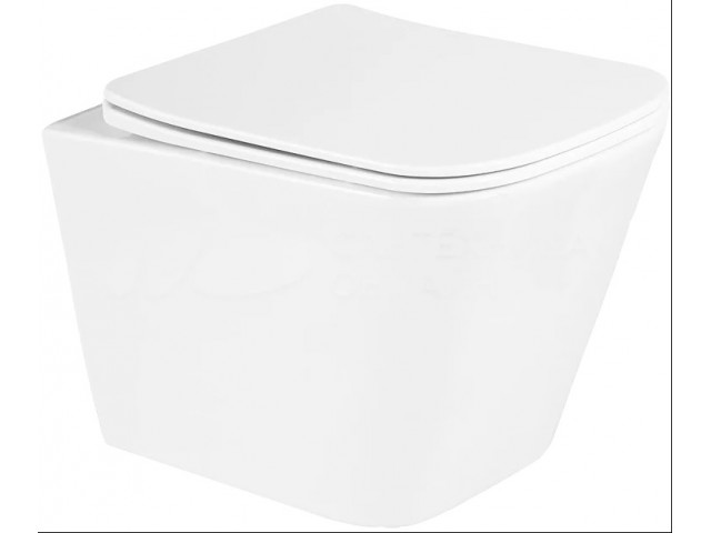 Унитаз подвесной безободковый ODA Galeon-3103 микролифт