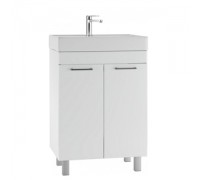 Тумба под умывальник 60 Енисей Контраст без ящика Айсберг DA2709T