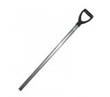 Черенок 32 мм, алюминиевый, для зимних лопат с D-образной ручкой, 1 м 