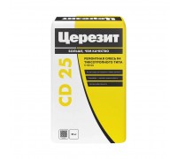 Смесь Церезит CD-25 25 кг для ремонта ж/б конструкций 5-50 мм (48) 