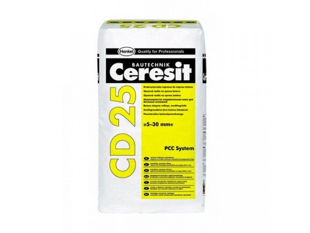 Ceresit Смесь для ремонта ж/б конструкций 5-50 мм  CD 25 25 кг (48) 