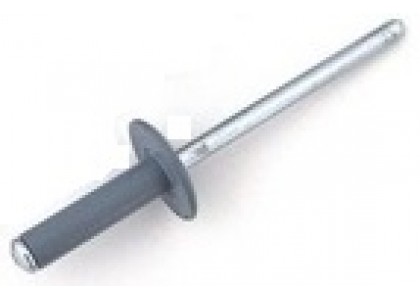 Заклепка вытяжная 4,8х8 (7004) сигнально серый (1000 шт)