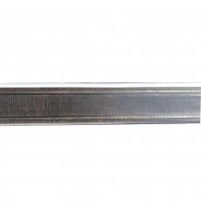 Карниз Пальмира ПВХ 2,5м двухрядный Мокко