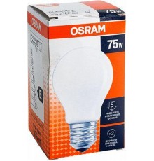 Лампа накаливания 75Вт криптоновая Е27 OSRAM