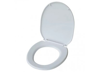 Сиденье для унитаза Бия/Обь полипропилен белый WS0111 (Универсал)