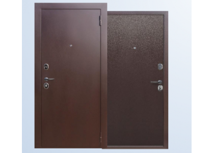 Дверь входная металлическая Гарда 7 см металл/металл 960х2060 левая