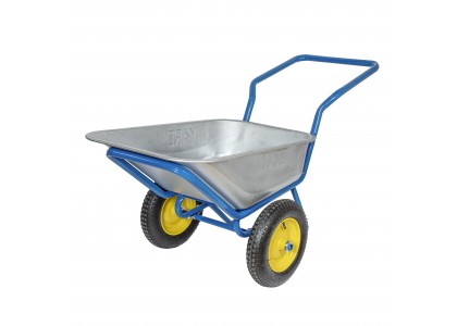 Тачка строительная 2-колесная грузоподъемность 260кг объём 110л Yard