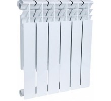 Радиатор биметаллический  PLUS BM 500/80 6 секций, мощность 720 Вт, цвет RAL 9016 (белый)