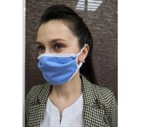 Маска защитная многоразовая двухслойная 
