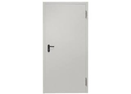 Дверь техническая 01 960х1880 правая (9002) светло-серый