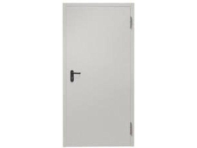 Дверь техническая 01 960х1880 правая (9002) светло-серый