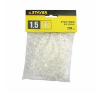 Крестики 1,5 мм, 200 шт Stayer