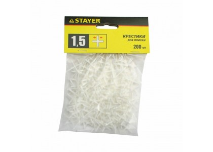 Крестики 1,5 мм, 200 шт Stayer