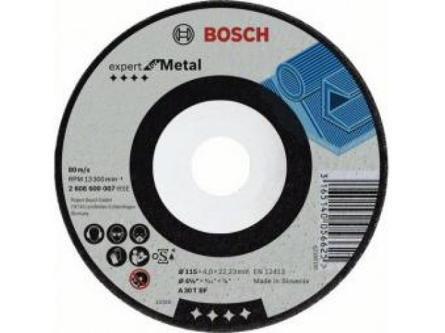 Круг шлифовальный по металлу 125 х 6,0 х 22 мм, Bosch