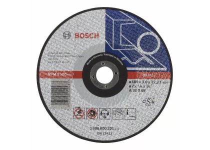 Круг отрезной по металлу 180 х 3,0 х 22 мм, Bosch