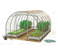 Теплица Дачница 4х3х2м Усиленная оцинкованная, 2 двери