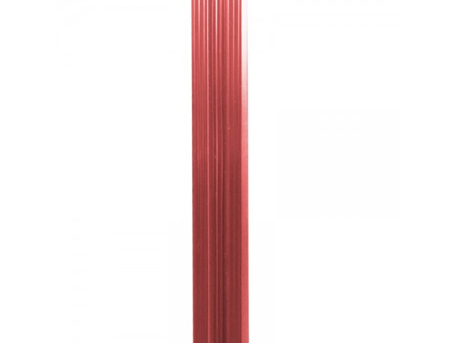 Евроштакетник фигурный ШЗ-70 металлический  красное вино (3005)1500 мм (в наличии)