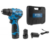 Дрель-шуруповерт АКБ BULL SR 1203 бесщеточный 12 В