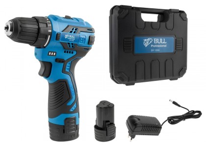 Дрель-шуруповерт АКБ BULL SR 1203 бесщеточный 12 В