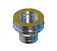 Стартовый сэндвич дымохода нерж тип А d150/230 0,8/0,5мм ПИК по дыму 