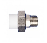 Муфта полипропиленовая PP-R комб. D20x1/2 НР разъем