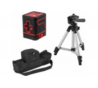 Нивелир лазерный Wortex LL 0210 X в коробке штатив 2х110° до 15м зеленый луч