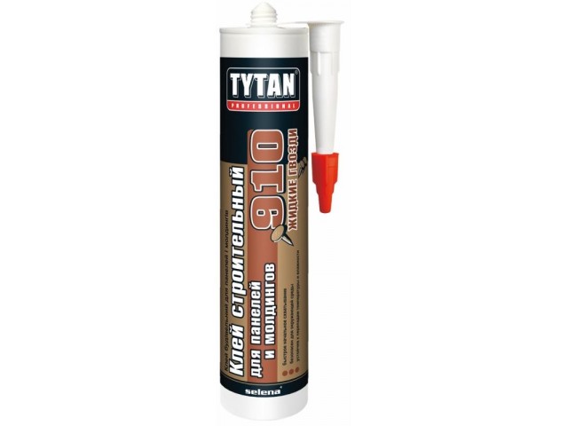 Клей TYTAN Professional 910 для панелей и молдингов  440 гр белый