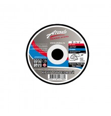 Круг отрезной по металлу 150 х 2,5 х 22 мм, Атака