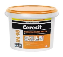 Шпатлевка полимерная Ceresit IN 95 готовая всесезонная, 25 кг