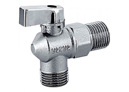 Кран шаровый угловой  HP-HP 1/2