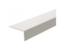 Угол ПВХ арочный 10х20мм L=2,7м белый