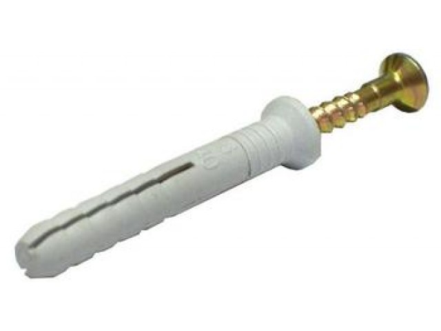 Дюбель-гвоздь 8х80 потай бортик (200шт) Tech-krep