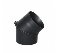 Отвод дымохода 45г d150 (сталь х/к 2мм редуцированный) окрашенный