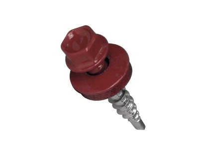 Саморез 4,8х70мм RAL 3011 (коричнево-красный)