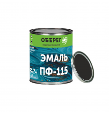 Эмаль ПФ-115 PaintGuard черный 2,7 кг ГОСТ