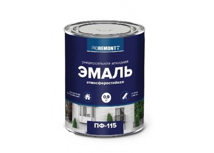 Эмаль ПФ-115 Лакра PROREMONTT синий 0,9 кг Л-С