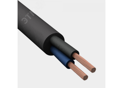 Кабель силовой медный КГтп-ХЛ 2х2,5 