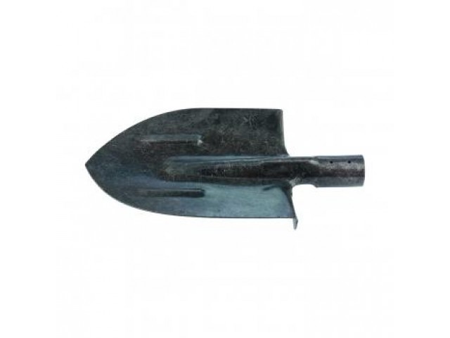 Лопата штыковая, с ребрами жесткости, рельсовая сталь, без черенка Сибртех